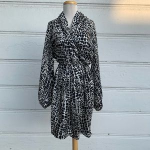 Patterned Rachel Zoe Wrap Dress Size Medium